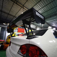 VOLTEX CARBON GT REAR WING TYPE 2 (1600MM) W/ SPL MOUNT HONDA CIVIC FD2